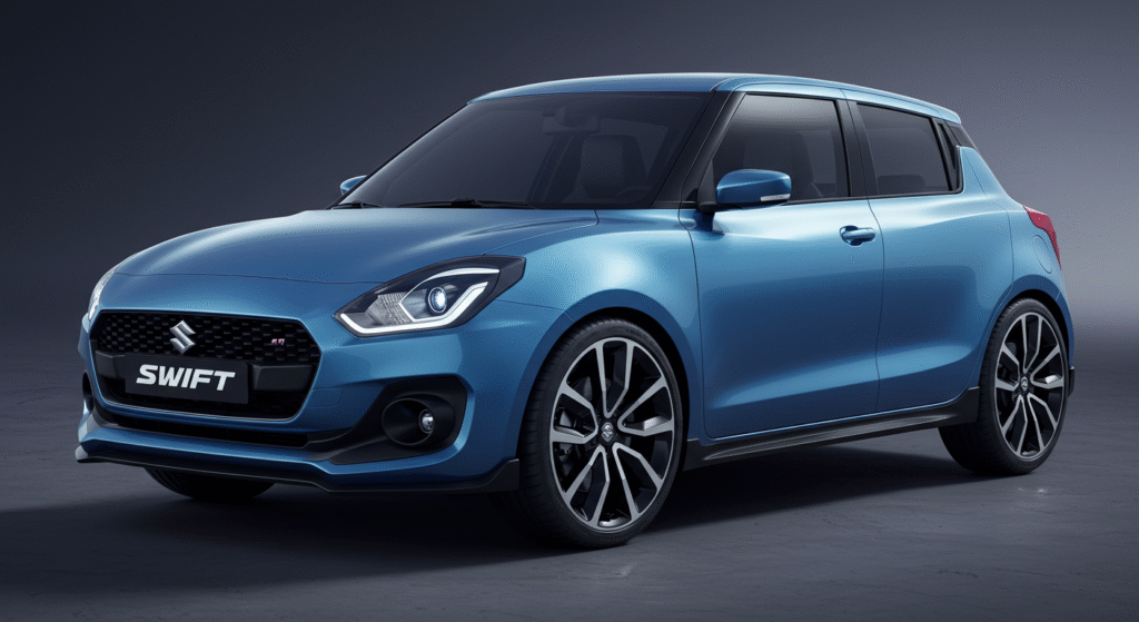 New Maruti Swift 2025 – stylish hatchback with hybrid tech under ₹15 lakhs in India