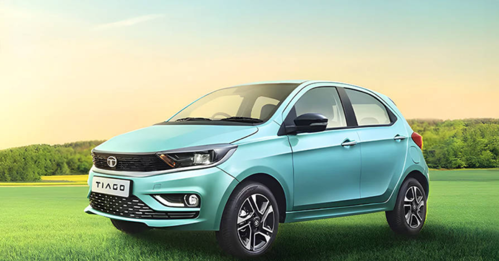 Tata Tiago 2025 – fuel-efficient petrol car under ₹8 lakhs in India